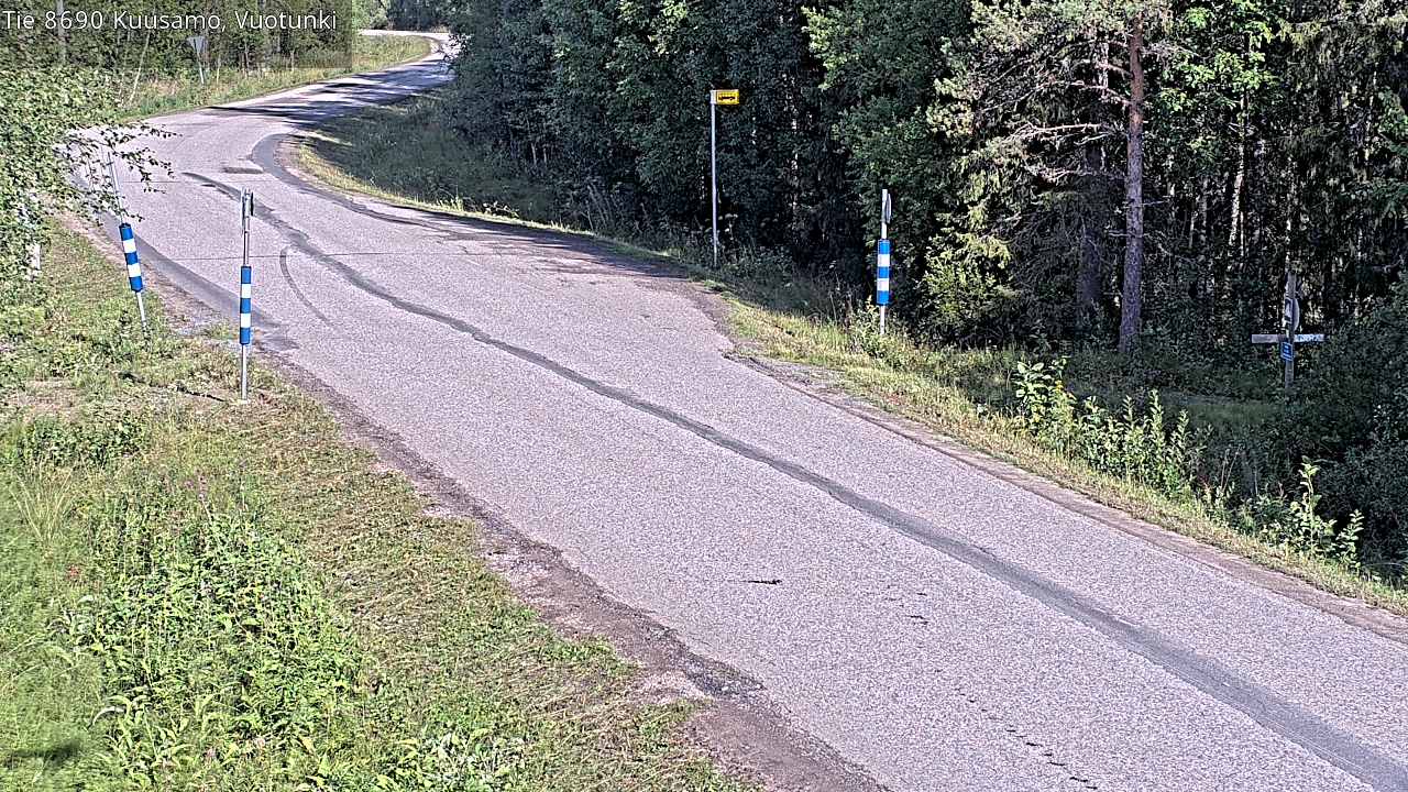 Kelikamerat Kuva Tie 8690 Kuusamo, Vuotunki, Kuusamo, Pohjois-Pohjanmaa