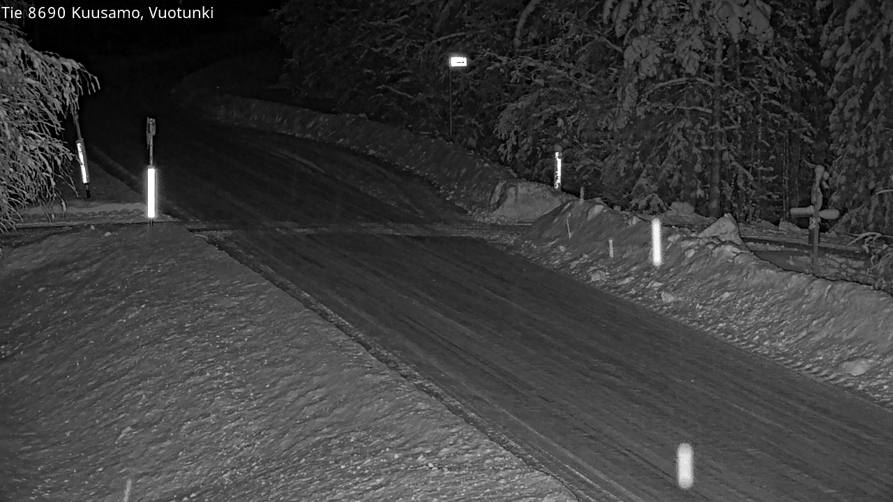 Kelikamerat Kuva Tie 8690 Kuusamo, Vuotunki, Kuusamo, Pohjois-Pohjanmaa