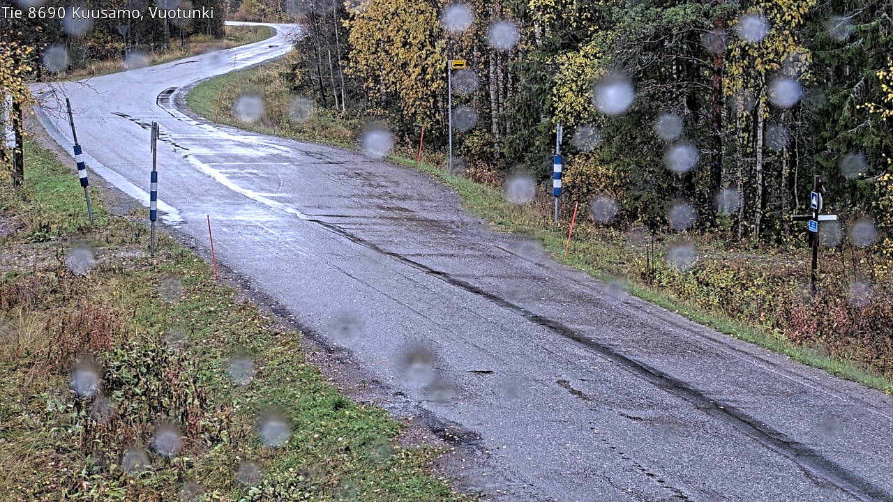 Kelikamerat Kuva Tie 8690 Kuusamo, Vuotunki, Kuusamo, Pohjois-Pohjanmaa