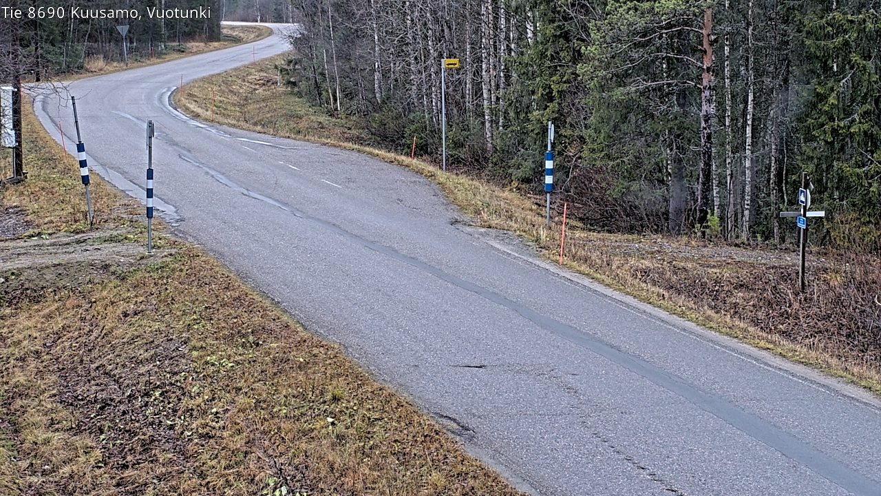 Kelikamerat Kuva Tie 8690 Kuusamo, Vuotunki, Kuusamo, Pohjois-Pohjanmaa