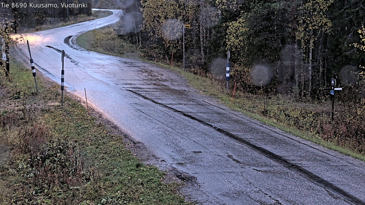 Kelikamerat Kuva Tie 8690 Kuusamo, Vuotunki, Kuusamo, Pohjois-Pohjanmaa