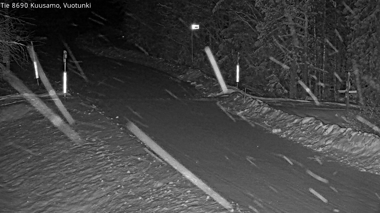 Kelikamerat Kuva Tie 8690 Kuusamo, Vuotunki, Kuusamo, Pohjois-Pohjanmaa