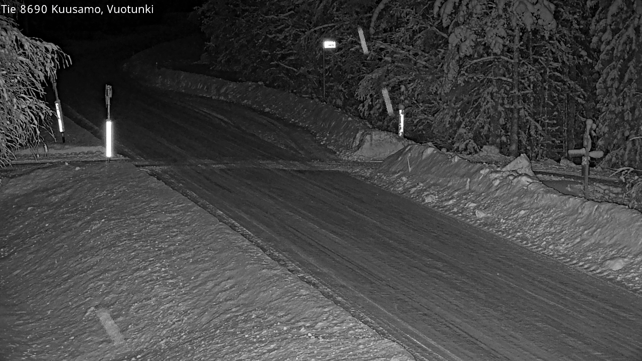 Kelikamerat Kuva Tie 8690 Kuusamo, Vuotunki, Kuusamo, Pohjois-Pohjanmaa