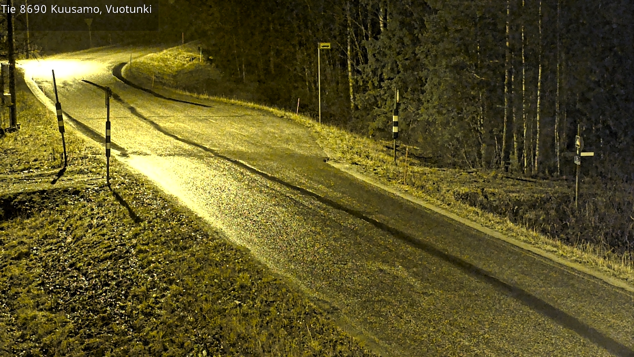 Kelikamerat Kuva Tie 8690 Kuusamo, Vuotunki, Kuusamo, Pohjois-Pohjanmaa