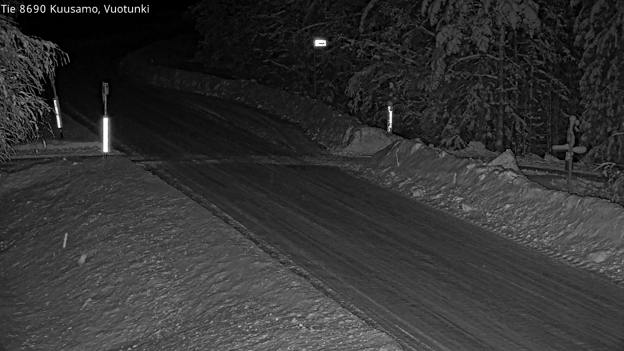 Kelikamerat Kuva Tie 8690 Kuusamo, Vuotunki, Kuusamo, Pohjois-Pohjanmaa