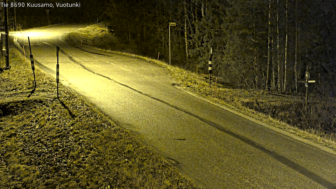 Kelikamerat Kuva Tie 8690 Kuusamo, Vuotunki, Kuusamo, Pohjois-Pohjanmaa