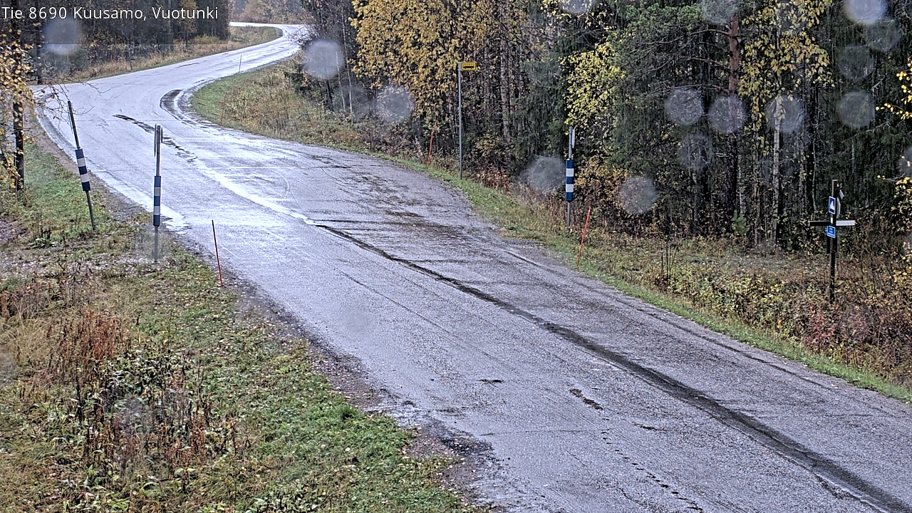 Kelikamerat Kuva Tie 8690 Kuusamo, Vuotunki, Kuusamo, Pohjois-Pohjanmaa