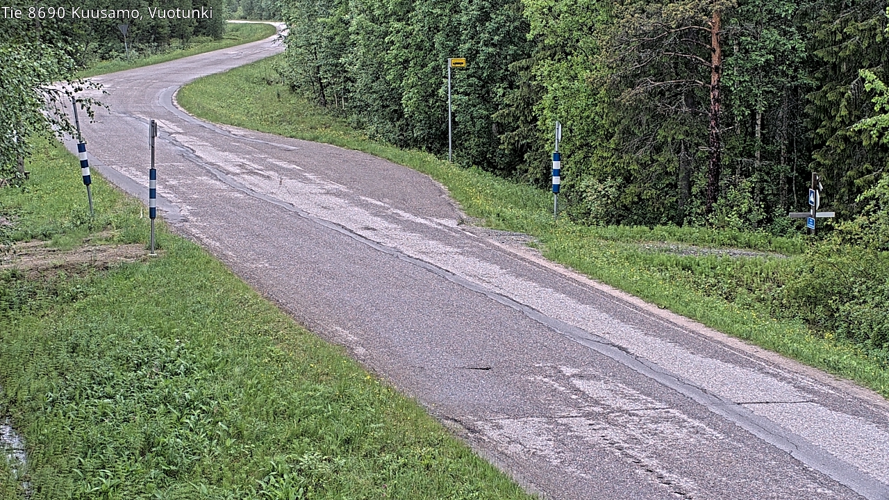 Kelikamerat Kuva Tie 8690 Kuusamo, Vuotunki, Kuusamo, Pohjois-Pohjanmaa