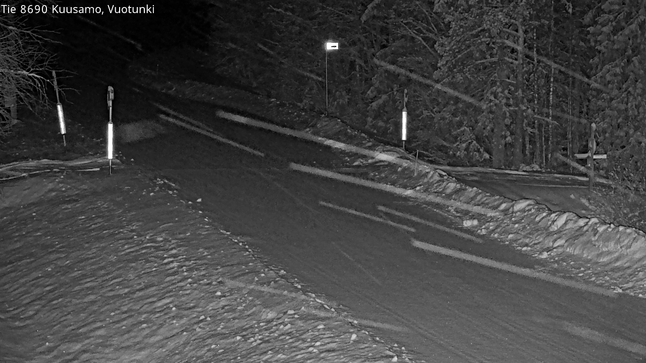 Kelikamerat Kuva Tie 8690 Kuusamo, Vuotunki, Kuusamo, Pohjois-Pohjanmaa