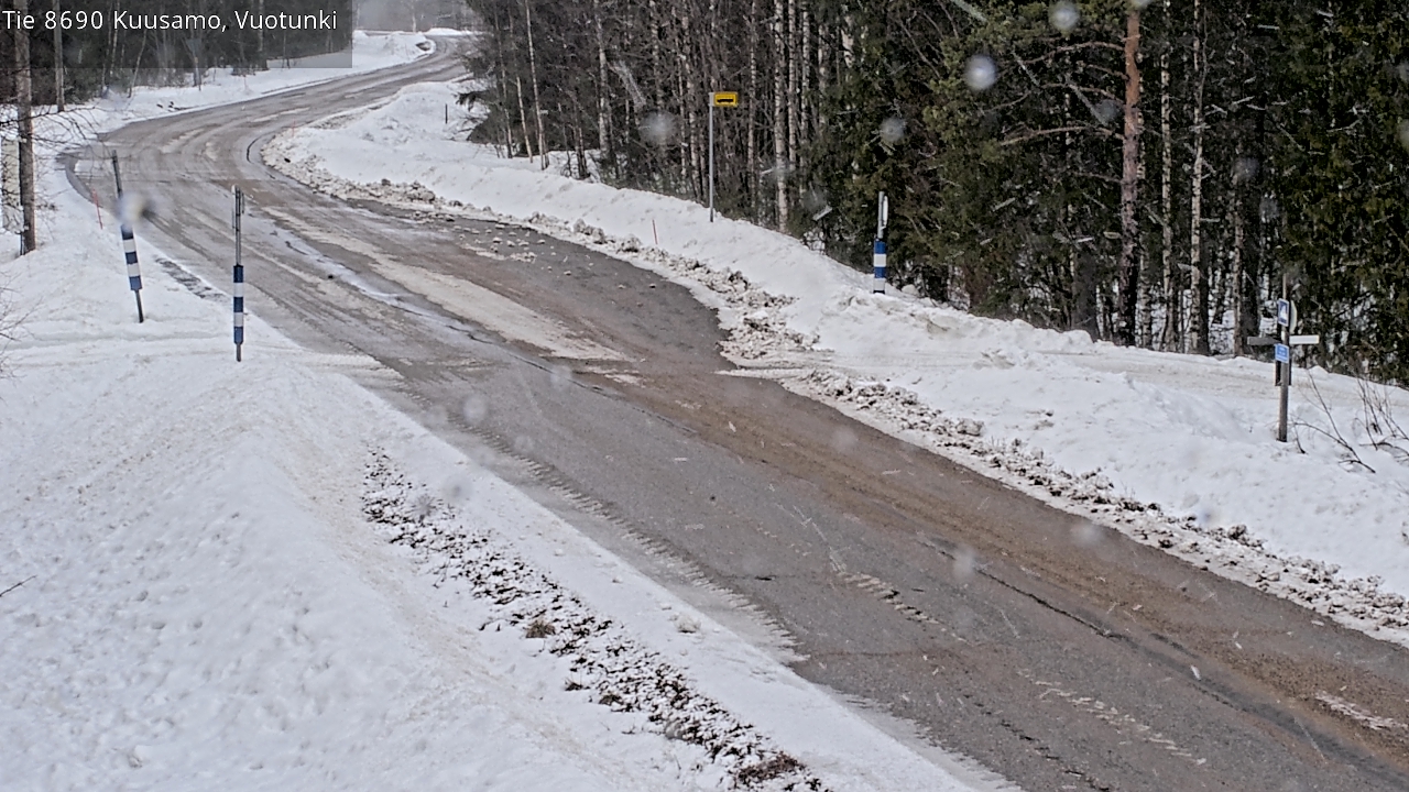 Kelikamerat Kuva Tie 8690 Kuusamo, Vuotunki, Kuusamo, Pohjois-Pohjanmaa
