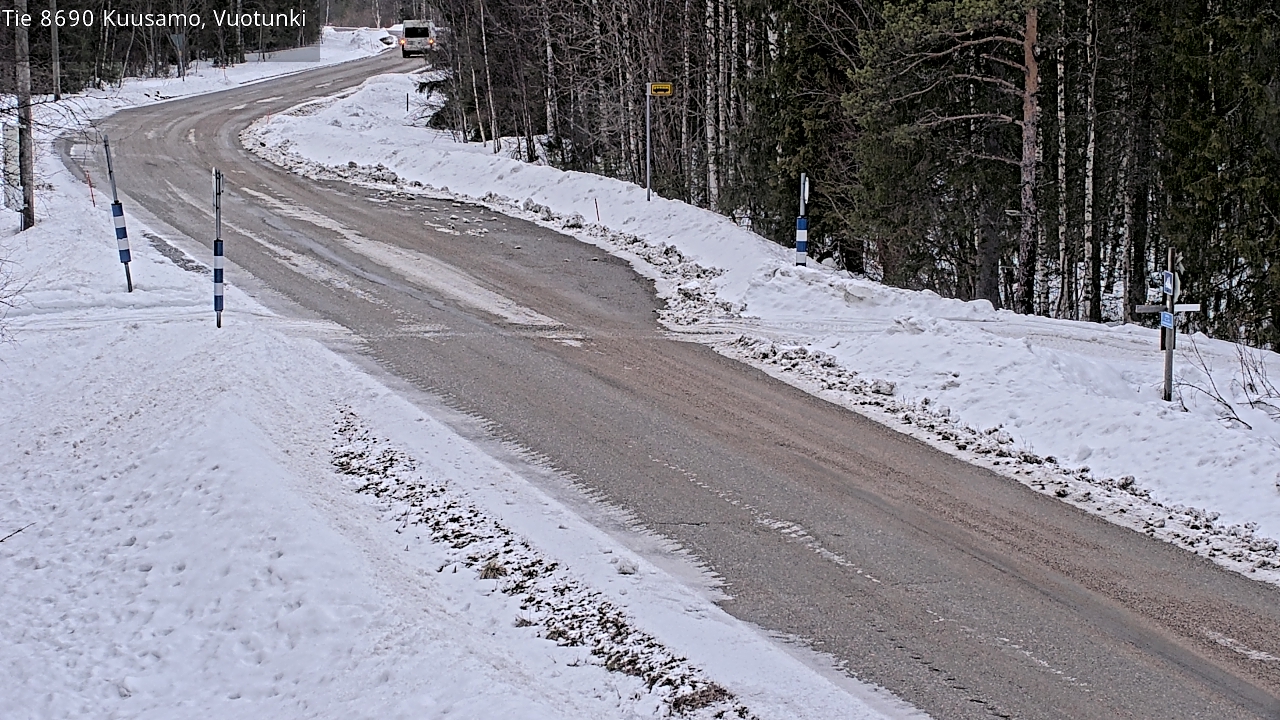 Kelikamerat Kuva Tie 8690 Kuusamo, Vuotunki, Kuusamo, Pohjois-Pohjanmaa
