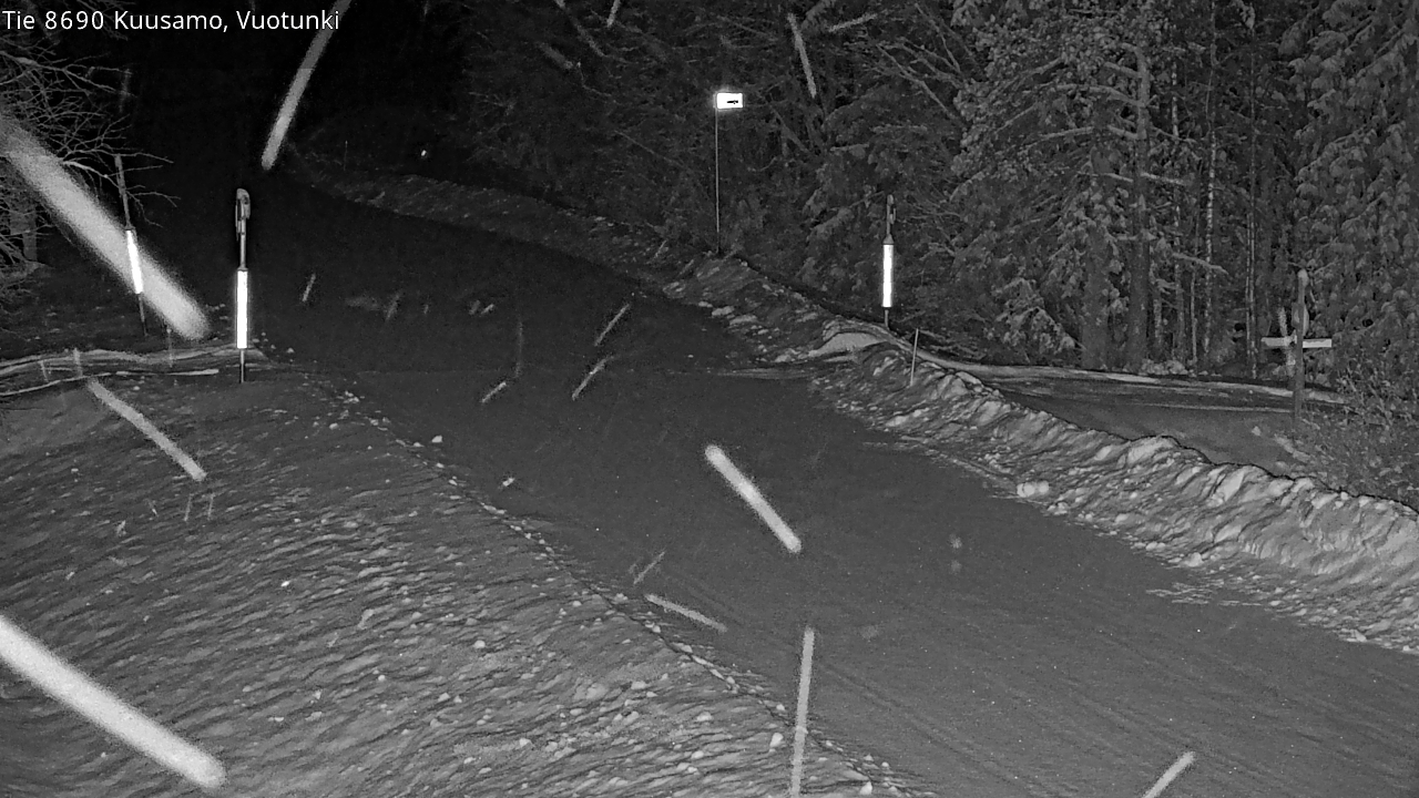 Kelikamerat Kuva Tie 8690 Kuusamo, Vuotunki, Kuusamo, Pohjois-Pohjanmaa