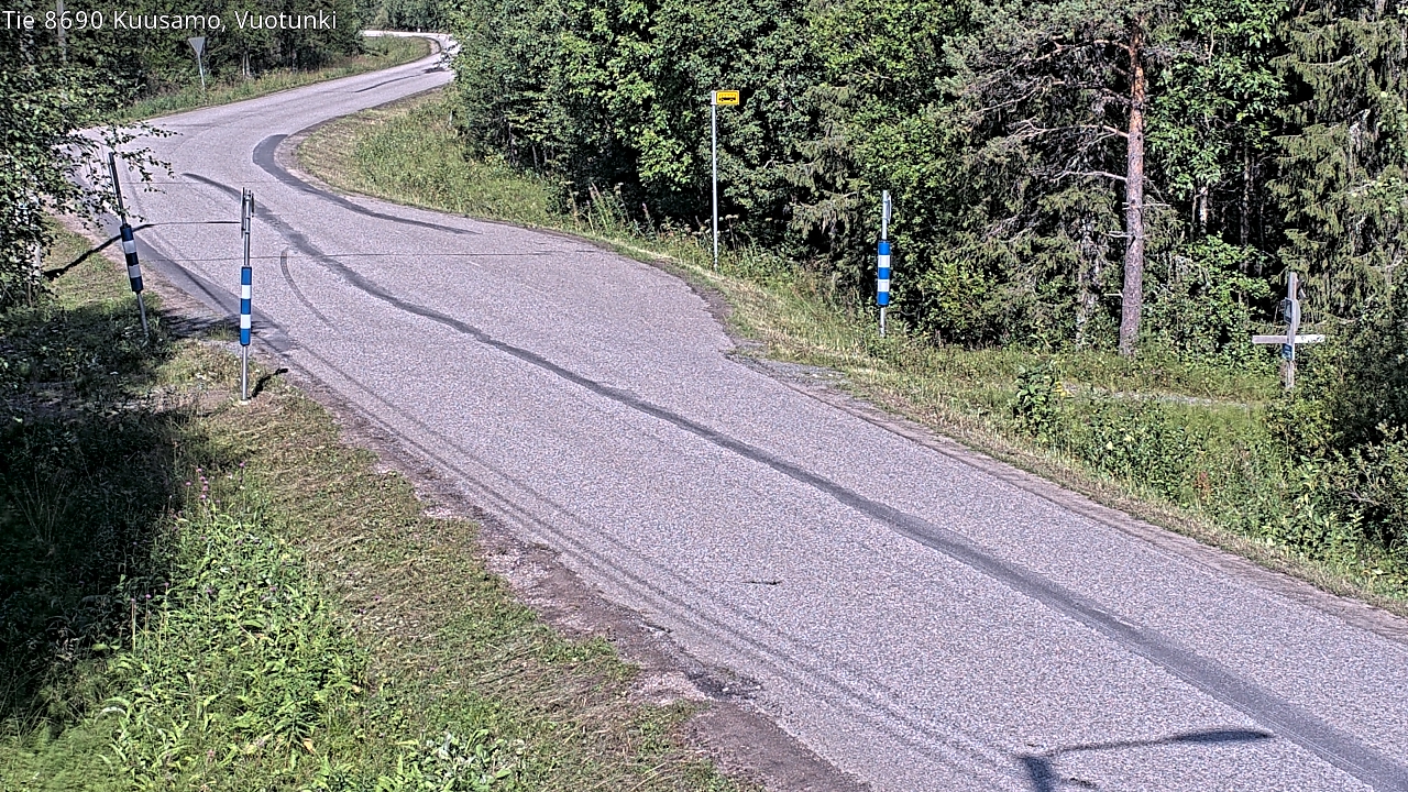 Kelikamerat Kuva Tie 8690 Kuusamo, Vuotunki, Kuusamo, Pohjois-Pohjanmaa