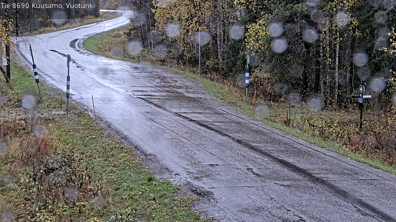 Kelikamerat Kuva Tie 8690 Kuusamo, Vuotunki, Kuusamo, Pohjois-Pohjanmaa