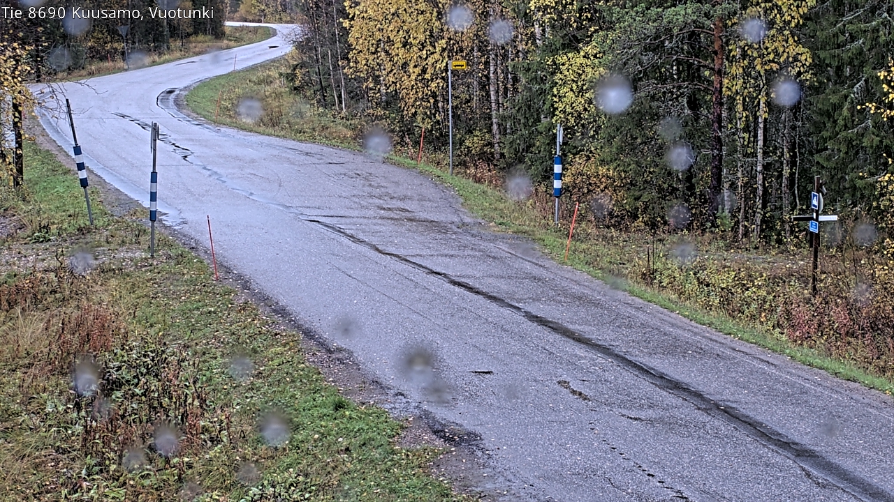 Kelikamerat Kuva Tie 8690 Kuusamo, Vuotunki, Kuusamo, Pohjois-Pohjanmaa