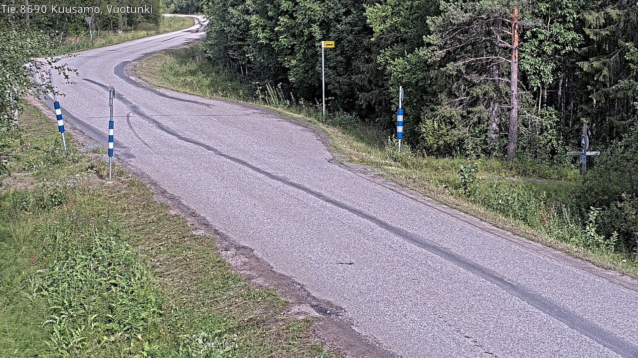Kelikamerat Kuva Tie 8690 Kuusamo, Vuotunki, Kuusamo, Pohjois-Pohjanmaa