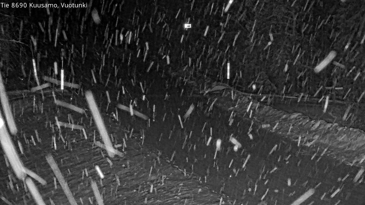 Kelikamerat Kuva Tie 8690 Kuusamo, Vuotunki, Kuusamo, Pohjois-Pohjanmaa