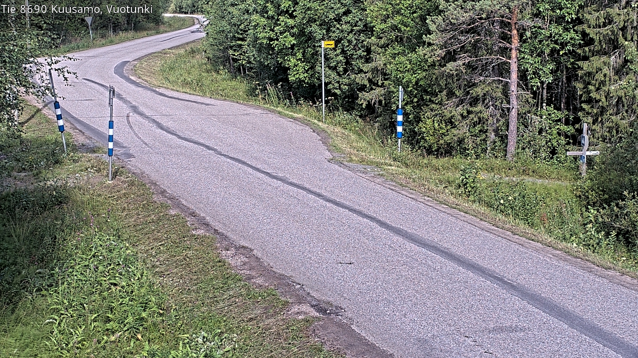 Kelikamerat Kuva Tie 8690 Kuusamo, Vuotunki, Kuusamo, Pohjois-Pohjanmaa