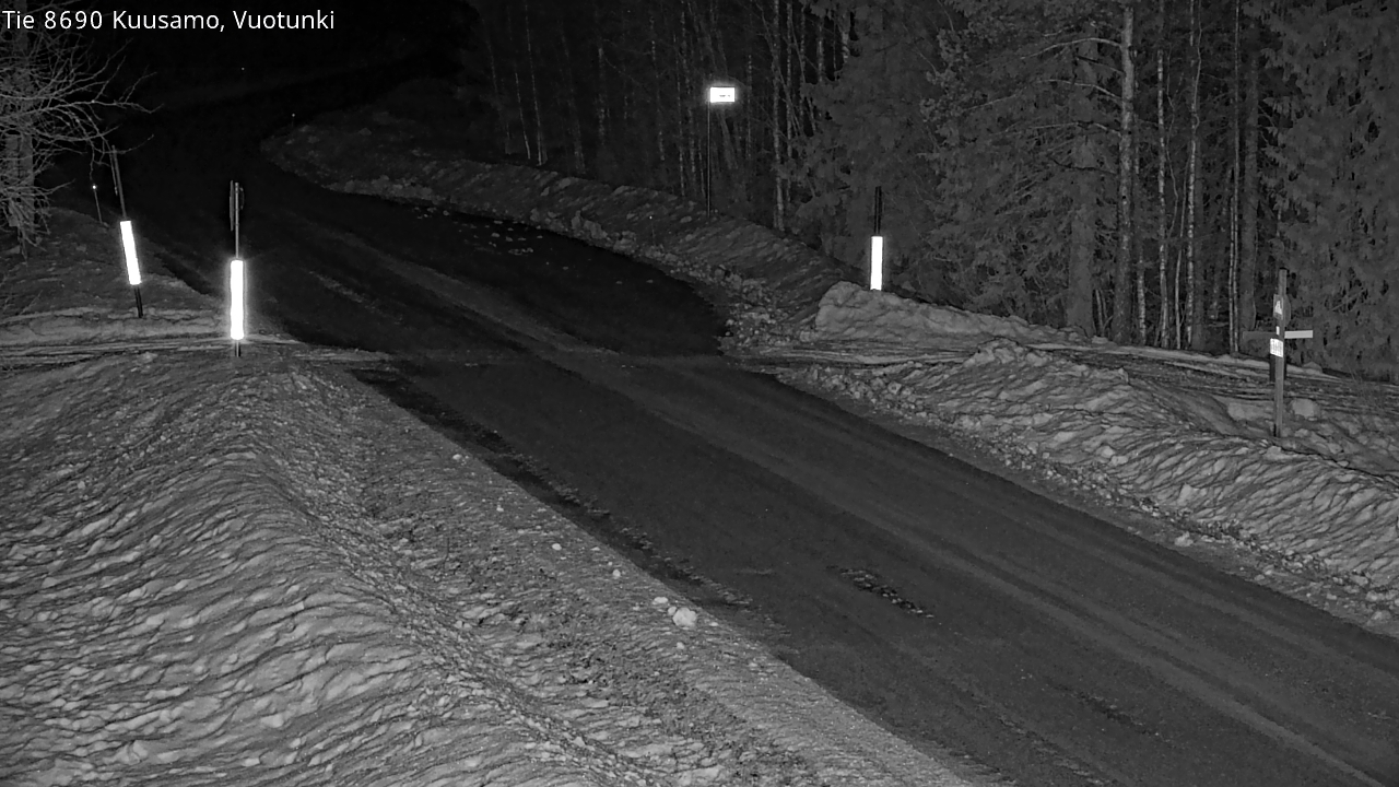 Kelikamerat Kuva Tie 8690 Kuusamo, Vuotunki, Kuusamo, Pohjois-Pohjanmaa