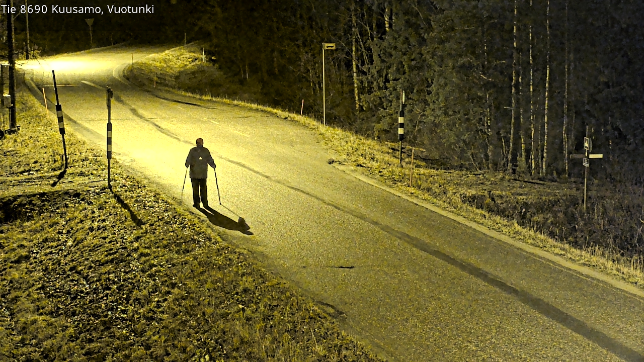 Kelikamerat Kuva Tie 8690 Kuusamo, Vuotunki, Kuusamo, Pohjois-Pohjanmaa