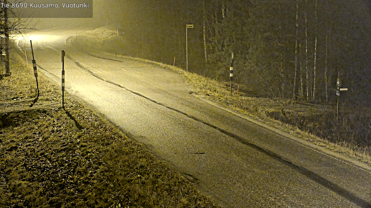 Kelikamerat Kuva Tie 8690 Kuusamo, Vuotunki, Kuusamo, Pohjois-Pohjanmaa