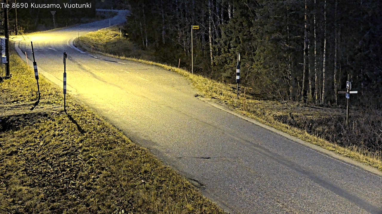 Kelikamerat Kuva Tie 8690 Kuusamo, Vuotunki, Kuusamo, Pohjois-Pohjanmaa