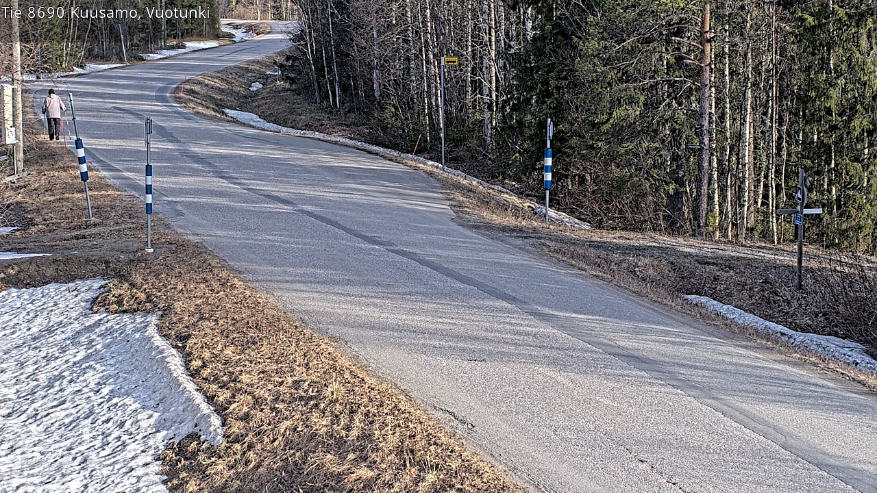 Kelikamerat Kuva Tie 8690 Kuusamo, Vuotunki, Kuusamo, Pohjois-Pohjanmaa