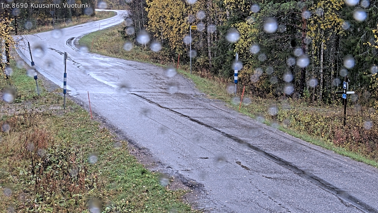 Kelikamerat Kuva Tie 8690 Kuusamo, Vuotunki, Kuusamo, Pohjois-Pohjanmaa
