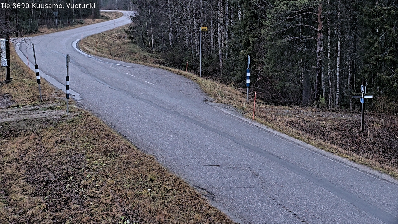 Kelikamerat Kuva Tie 8690 Kuusamo, Vuotunki, Kuusamo, Pohjois-Pohjanmaa