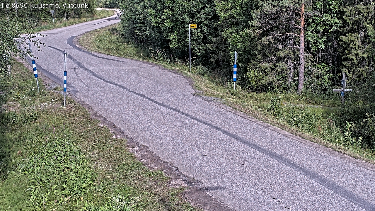 Kelikamerat Kuva Tie 8690 Kuusamo, Vuotunki, Kuusamo, Pohjois-Pohjanmaa
