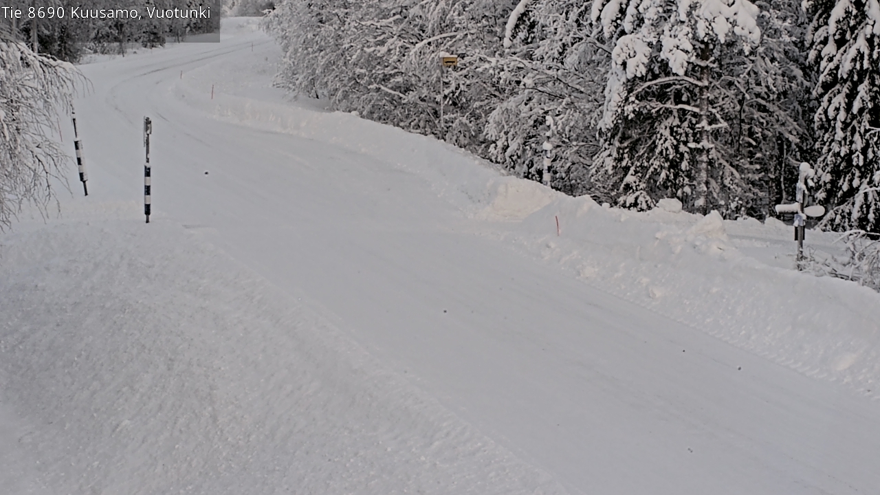 Kelikamerat Kuva Tie 8690 Kuusamo, Vuotunki, Kuusamo, Pohjois-Pohjanmaa