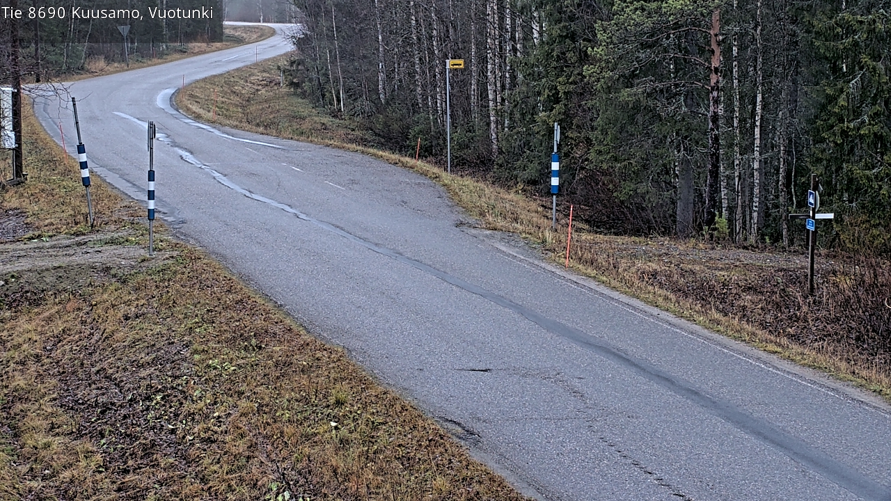 Kelikamerat Kuva Tie 8690 Kuusamo, Vuotunki, Kuusamo, Pohjois-Pohjanmaa