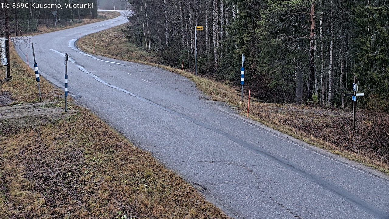 Kelikamerat Kuva Tie 8690 Kuusamo, Vuotunki, Kuusamo, Pohjois-Pohjanmaa