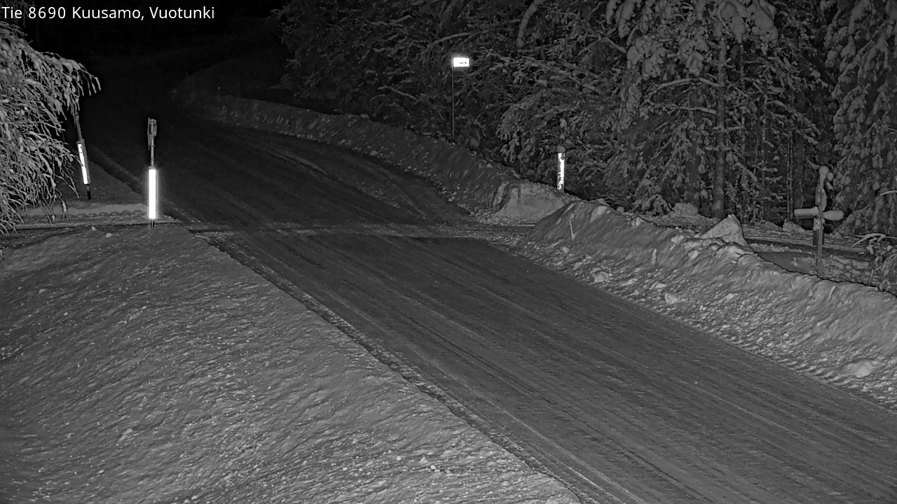 Kelikamerat Kuva Tie 8690 Kuusamo, Vuotunki, Kuusamo, Pohjois-Pohjanmaa