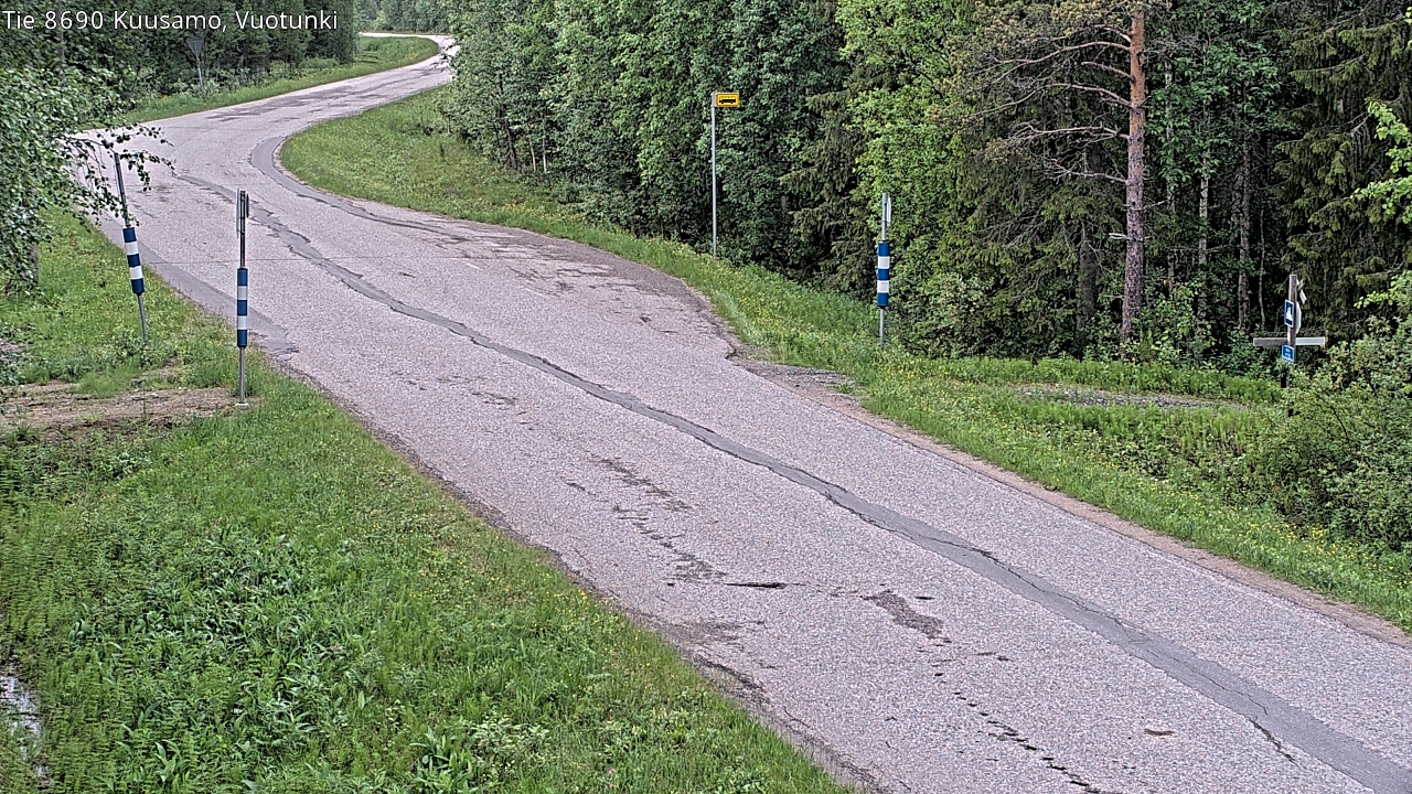 Kelikamerat Kuva Tie 8690 Kuusamo, Vuotunki, Kuusamo, Pohjois-Pohjanmaa