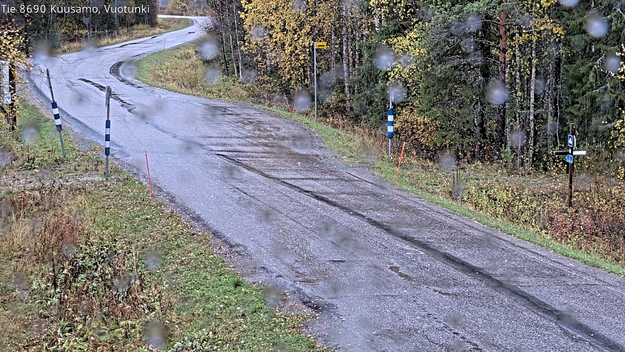 Kelikamerat Kuva Tie 8690 Kuusamo, Vuotunki, Kuusamo, Pohjois-Pohjanmaa