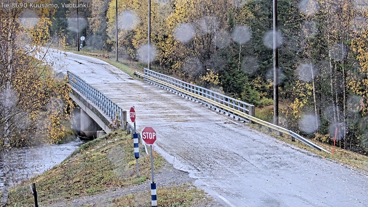Kelikamerat Kuva Tie 8690 Kuusamo, Vuotunki, Kuusamo, Pohjois-Pohjanmaa