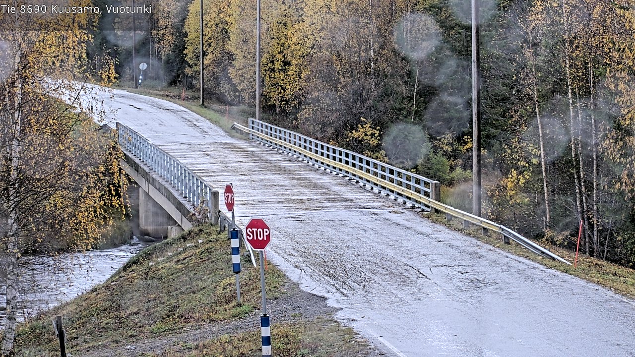 Kelikamerat Kuva Tie 8690 Kuusamo, Vuotunki, Kuusamo, Pohjois-Pohjanmaa