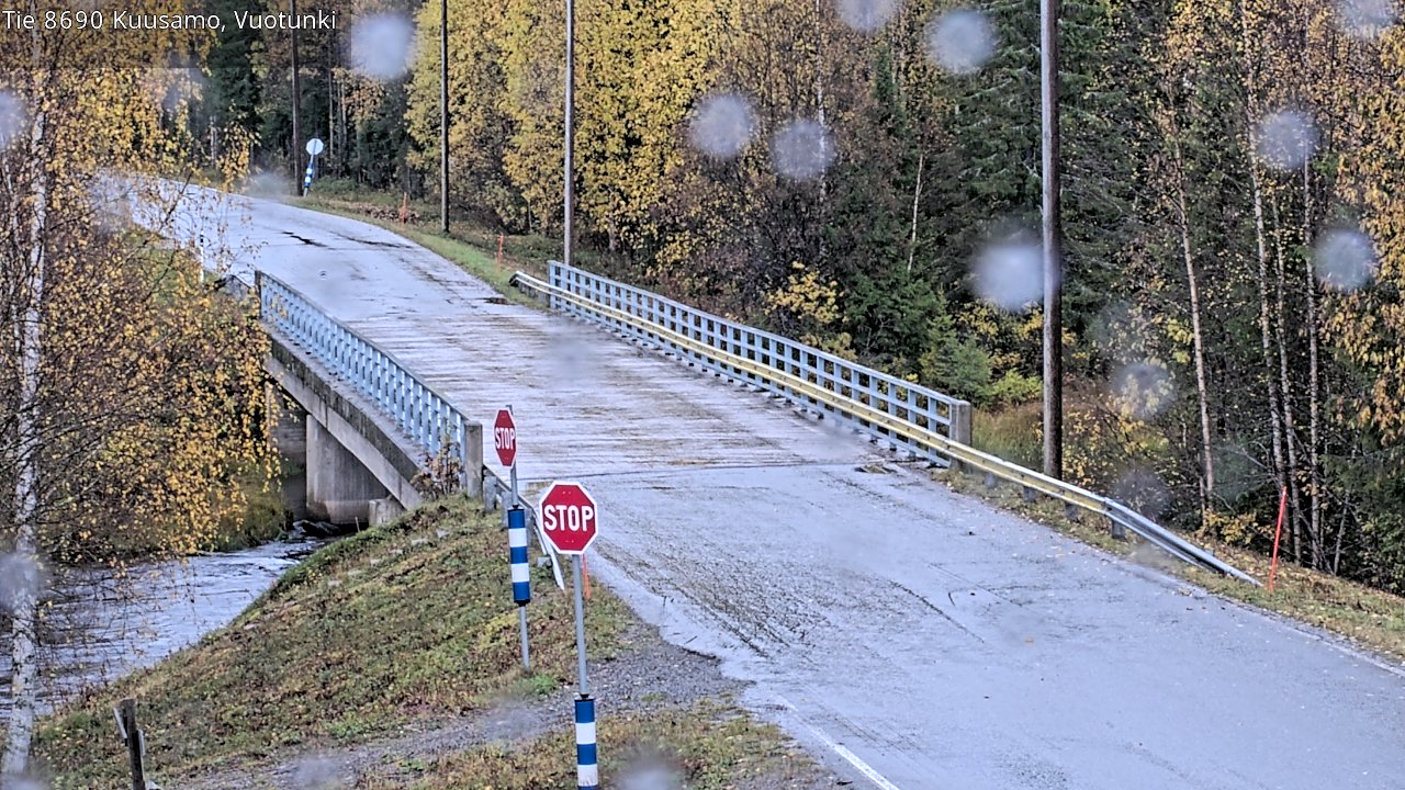 Kelikamerat Kuva Tie 8690 Kuusamo, Vuotunki, Kuusamo, Pohjois-Pohjanmaa