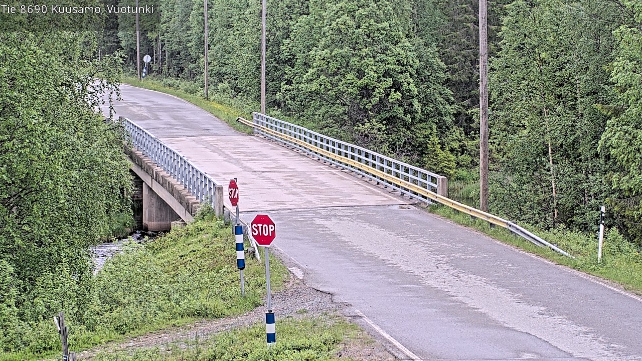 Kelikamerat Kuva Tie 8690 Kuusamo, Vuotunki, Kuusamo, Pohjois-Pohjanmaa