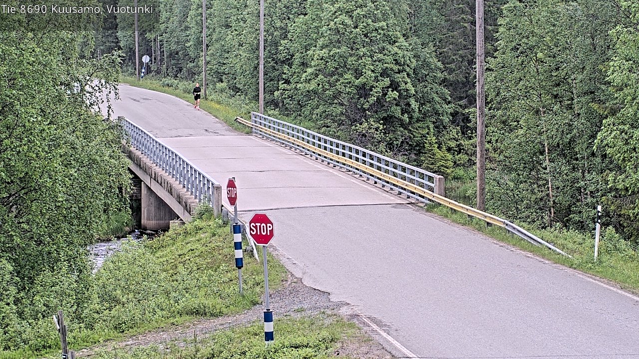 Kelikamerat Kuva Tie 8690 Kuusamo, Vuotunki, Kuusamo, Pohjois-Pohjanmaa