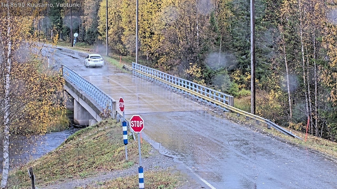 Kelikamerat Kuva Tie 8690 Kuusamo, Vuotunki, Kuusamo, Pohjois-Pohjanmaa