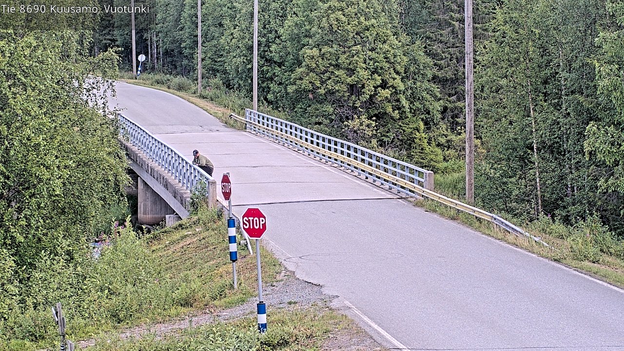 Kelikamerat Kuva Tie 8690 Kuusamo, Vuotunki, Kuusamo, Pohjois-Pohjanmaa