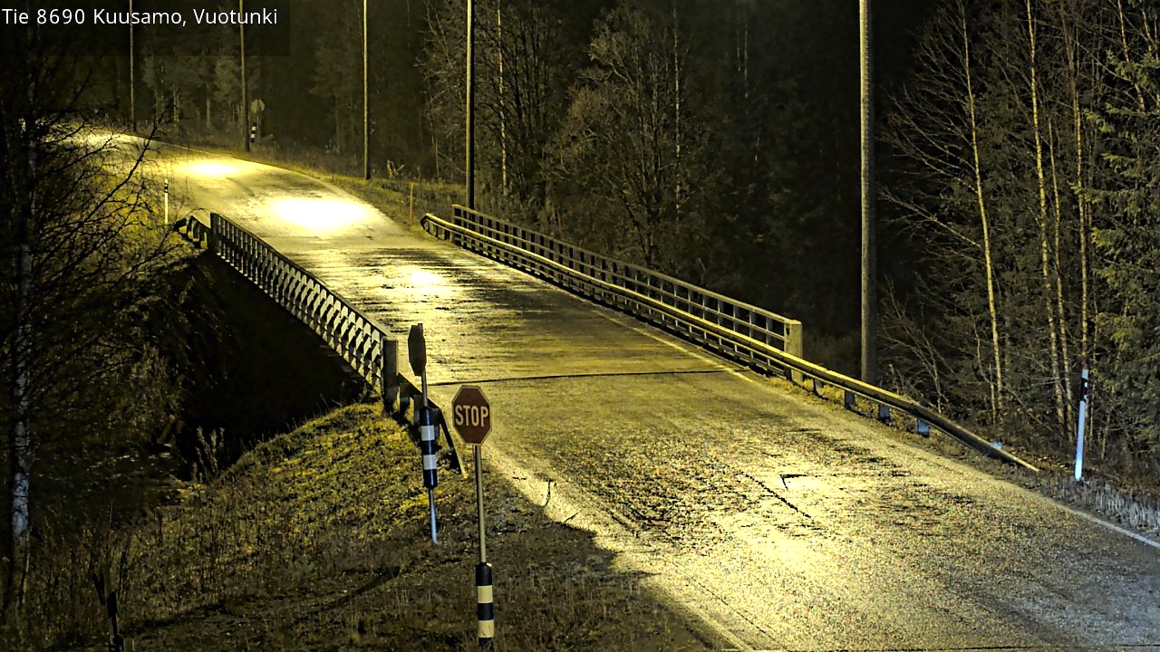 Kelikamerat Kuva Tie 8690 Kuusamo, Vuotunki, Kuusamo, Pohjois-Pohjanmaa