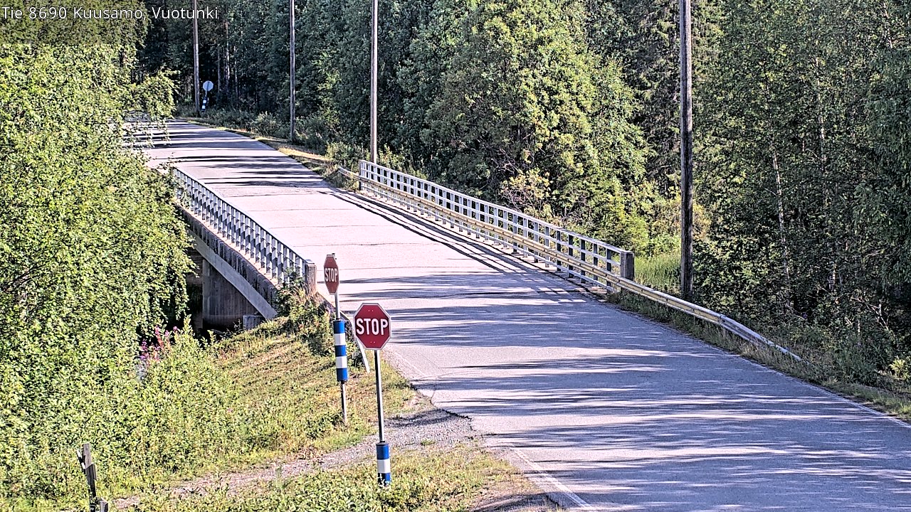 Kelikamerat Kuva Tie 8690 Kuusamo, Vuotunki, Kuusamo, Pohjois-Pohjanmaa