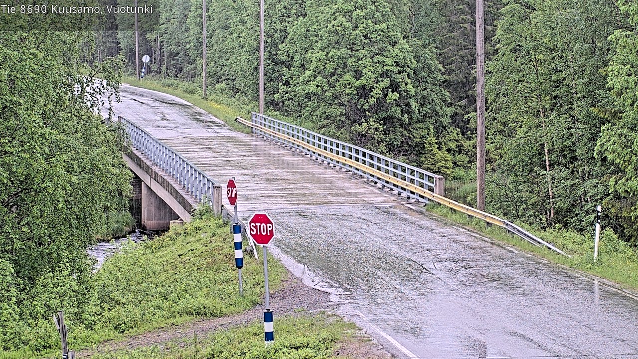 Kelikamerat Kuva Tie 8690 Kuusamo, Vuotunki, Kuusamo, Pohjois-Pohjanmaa