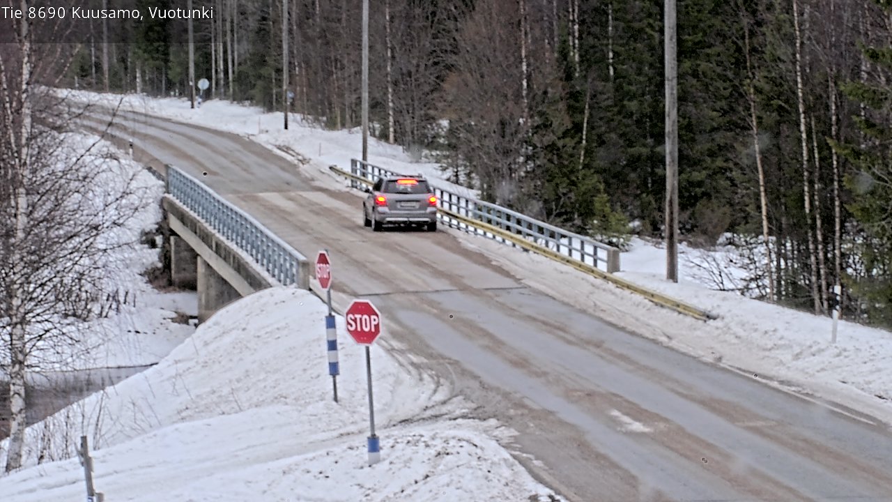 Kelikamerat Kuva Tie 8690 Kuusamo, Vuotunki, Kuusamo, Pohjois-Pohjanmaa