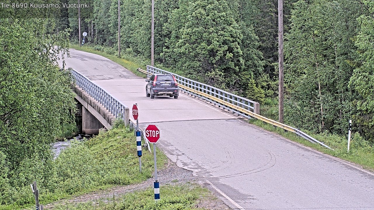 Kelikamerat Kuva Tie 8690 Kuusamo, Vuotunki, Kuusamo, Pohjois-Pohjanmaa