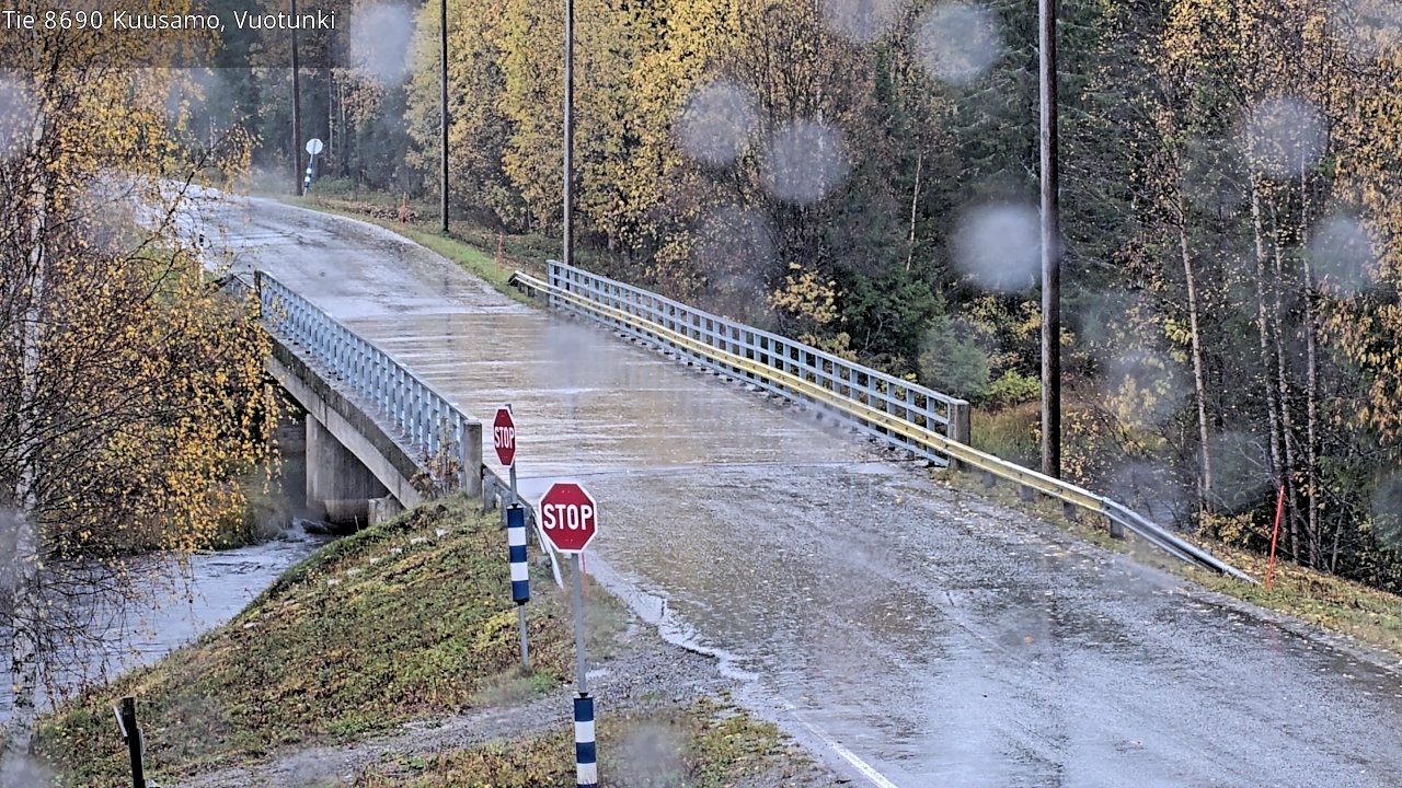 Kelikamerat Kuva Tie 8690 Kuusamo, Vuotunki, Kuusamo, Pohjois-Pohjanmaa