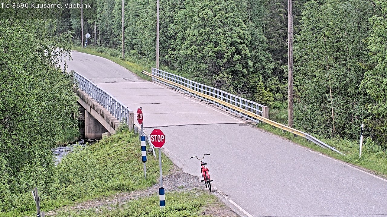 Kelikamerat Kuva Tie 8690 Kuusamo, Vuotunki, Kuusamo, Pohjois-Pohjanmaa